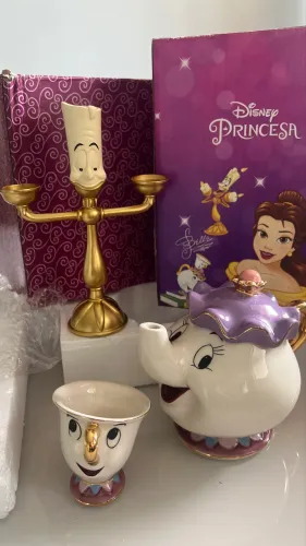 Peças decorativas - Bela e a Fera