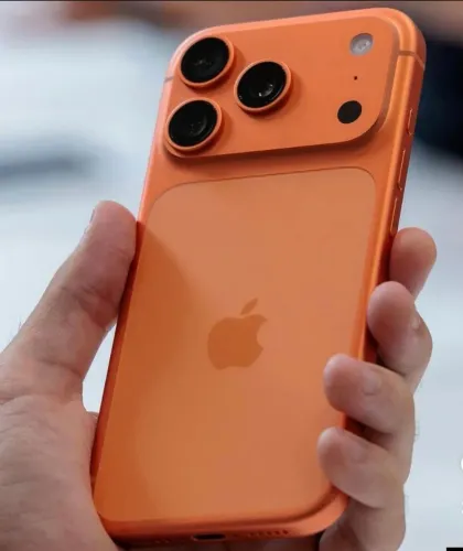 iPhone 17 Pro Max 256GB | E-Sim cor: Laranja -- Loja física<br>Cores: Laranja,