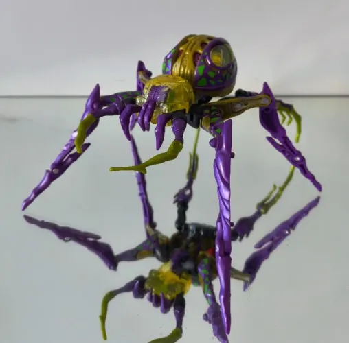 Figure Transformers Beast Machines BlackArachinia / Viúva Negra Deluxe completa, Hasbro