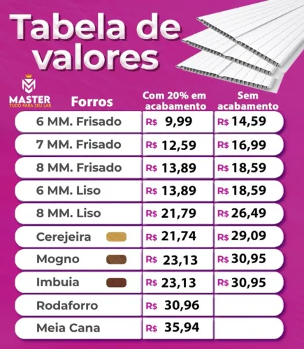 FORRO DIRETO DE FABRICA