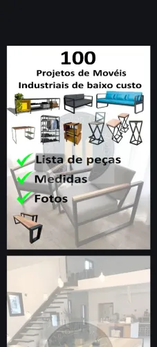 Mais de 100 móveis industriais simples e prático para fazer e ganhar dinheiro ? ? 