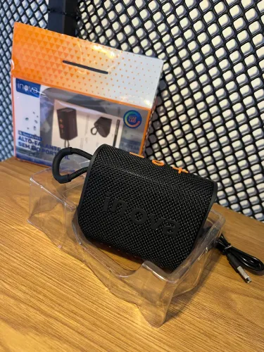 Caixa de Som, inava, Go-4 Pro, Bluetooth, Portátil,12h de reprodução, À Prova D'água 
