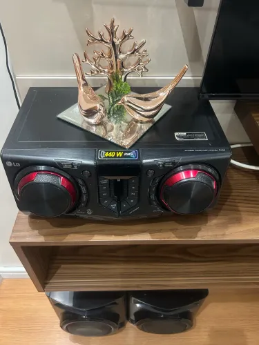 Som LG XBOOM Completo com Caixas - Potência e Qualidade de Áudi