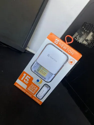 Carregador Newion 15W 3 USB com Cabo para iPhone