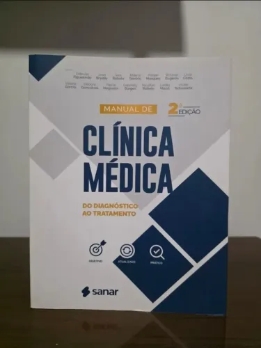 Livro Manual De Clínica Médica 2a Edição Sanar Medicina 2020