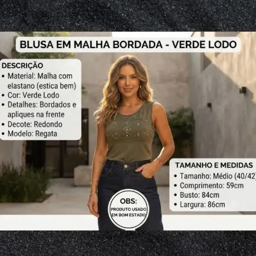 Blusa em Malha