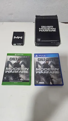 COD Modern Warfare (PS4 ou Xbox One) Edição Especial e Poster