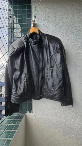 Jaqueta de Couro