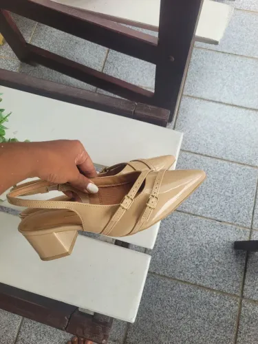 Sapato scarpin salto baixo - VIZZANO