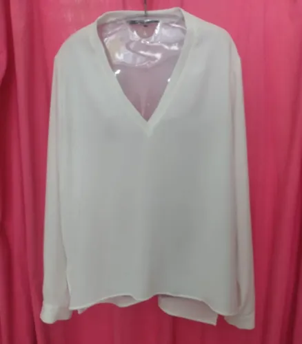 BLUSA (BATA) ZARA - Veste TAM. G/GG
