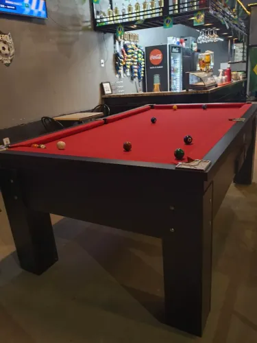 mesa de bilhar (sinuca comercial nova ) ZAP *