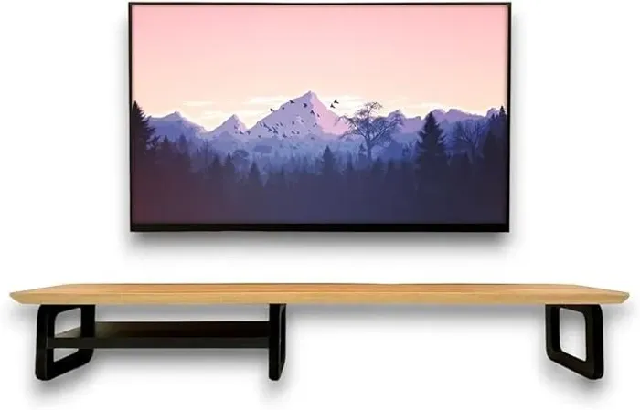 Mesa Stand Desk 85x22Cm Suporte elevado para Monitor Setup Gamer