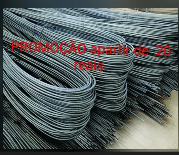 Ferro e colunas prontas apartir de 20$. Entregamos em toda Manaus.