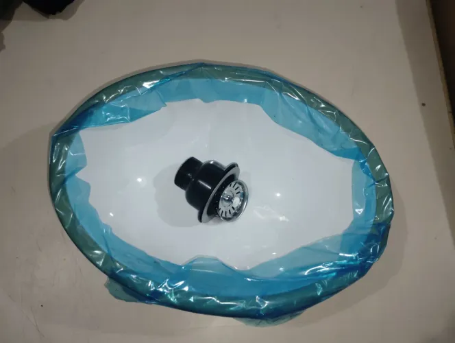 Pia de embutir icasa mais válvula inox
