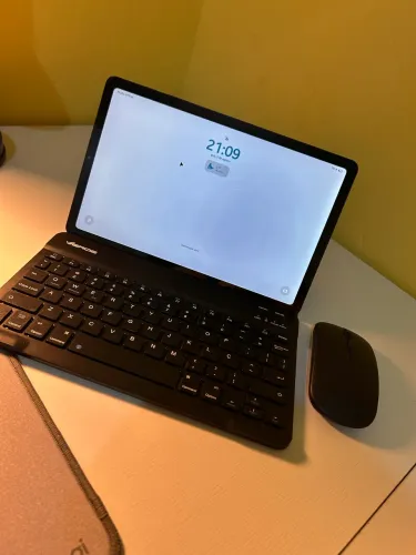 Tablet Samsung S6 Lite + Kit Teclado e Mouse