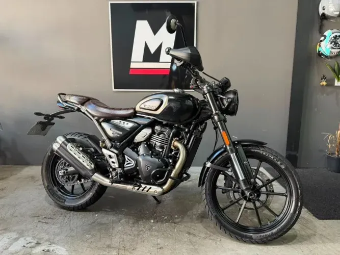 TRIUMPH SCRAMBLER 400 X 2025 Único dono - Revisada - Garantia concessionária 