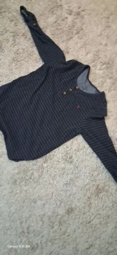 Blusa de manga Comprida Estllosa Infantil nova