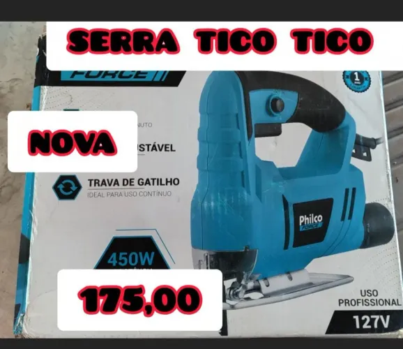 serra tico tico e furadeira einhel