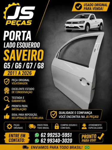 Porta esquerda saveiro # Js peças #