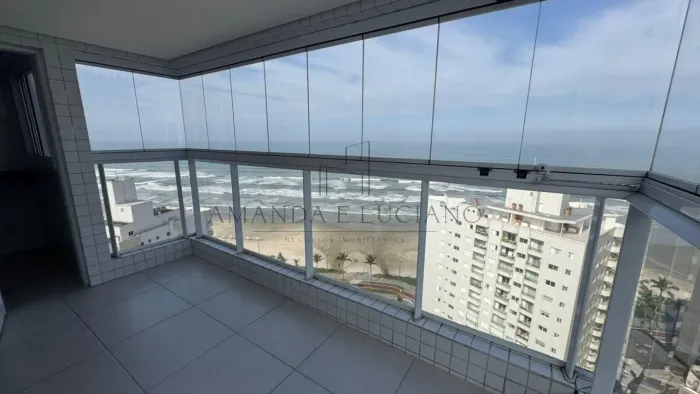 Apartamento para Venda em Praia Grande, Caiçara, 1 dormitório, 1 suíte, 2 banheiros, 1 vag