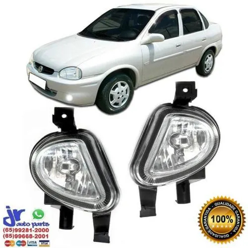 Par farol de Milha Corsa Classic 03 04 05 06 07 08 09 10