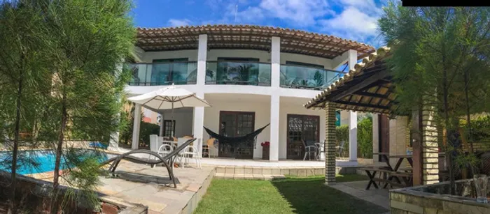 Muro Alto: Aluguel por temporada de Casa com 07 quartos em Condomínio à Beira Mar