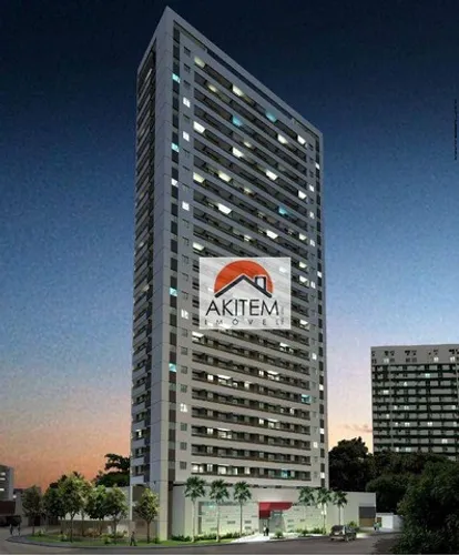 Apartamento com 1 quarto à venda, 31 m² por R$ 324.990,00 - Soledade - Recife/PE