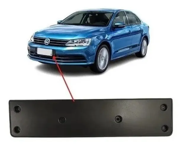 Suporte Placa Dianteiro Jetta 2011 2012 2013 A 2021 2022