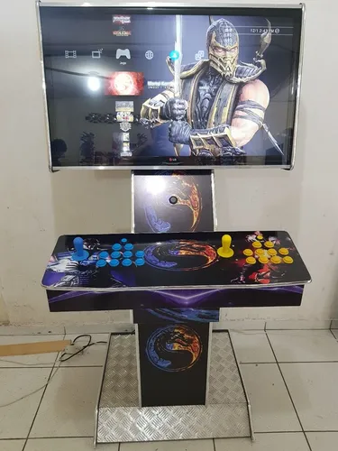 Maquina Fliperama Arcade Jogos Avançados Novos Modernos 40" 6x Sem Juros