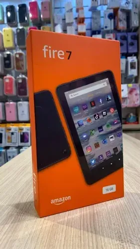 Tablet Amazon Fire HD 7 16gb 2Ca Wifi Preto 12 Geração - Loja Fisica | até 9x sem juros