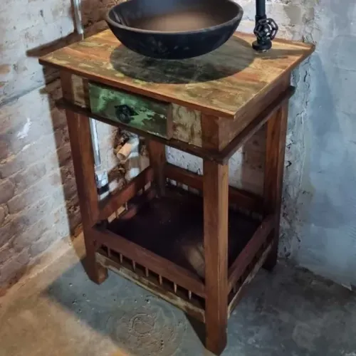 Aparador De Demolição Para Lavabo