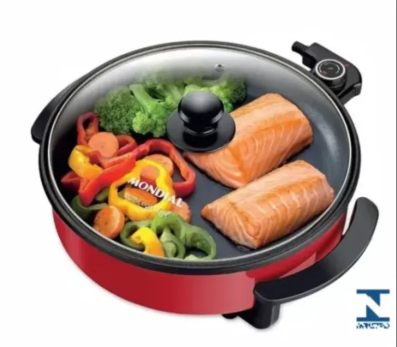 Panela Elétrica Grill Red Premium **nova na caixa**