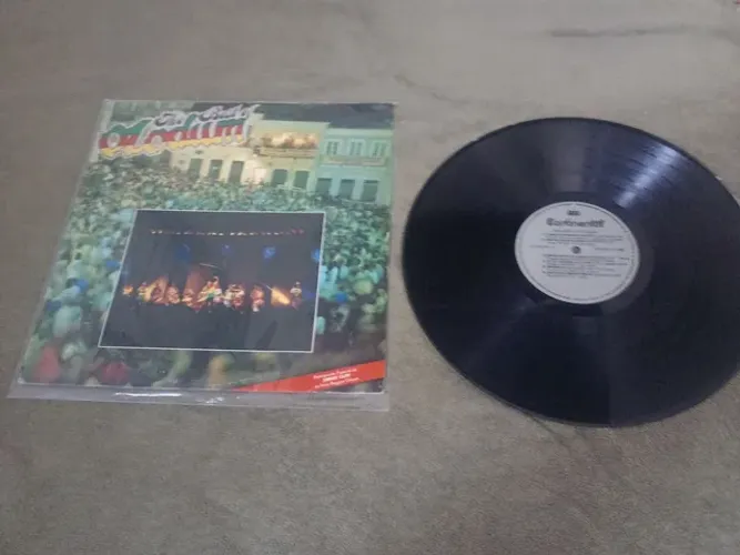 Disco Lp Vinil THE BEST OLODUM com ENCARTE ótimo estado 