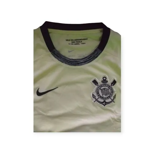 Camisa Corinthians Nike 2023 Amarela Sócrates - Nova Original