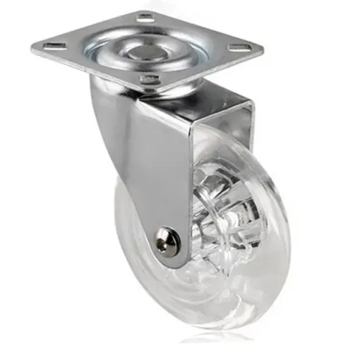 Rodizio Giratorio Transp 75mm - 3pol Kit 2pçs Bfh1922