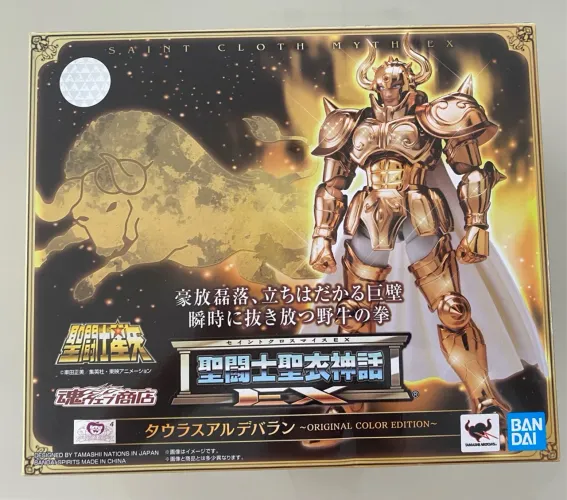 Action figure Cloth Myth EX Aldebaran de Touro OCE - Cavaleiro do Zodíaco (Saint Seiya)