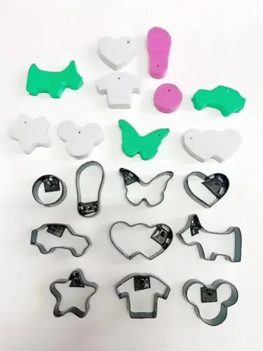 Facas de brinde chaveiro chinelo descartável 