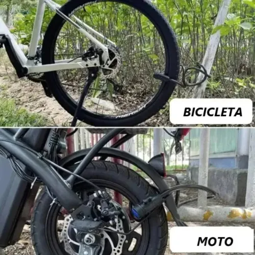 corrente cadeado trava bicicleta bike moto estepe 120cm 12mm try-6079