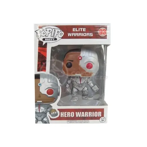 Boneco 9cm  Popito Happy Heroi 16x12cmcx - Cyborg