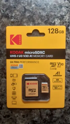 CARTÕES DE MEMÓRIA 128 GB KODAK 