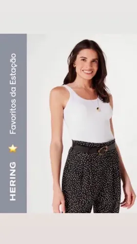 BLUSA DE ALCINHA HERING 