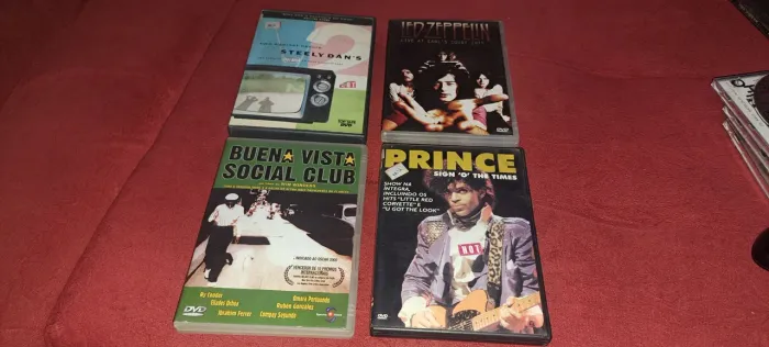 Lote 4 DVDs excelente estado 20,00 cada.