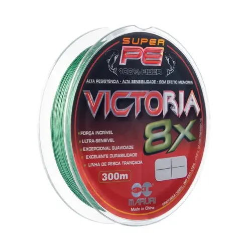 Linha multifilamento Maruri 8X Victoria.  300 metros. Nova 