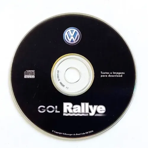 VW Gol Rallye 2005 - CD-ROM de press kit - material de imprensa