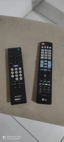 Controle remoto LG e Sony