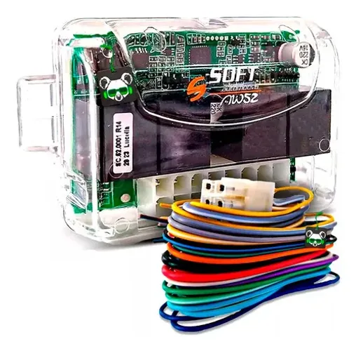 Módulo Central Vidro Elétrico Universal Aw52 Soft 2 Vidros 