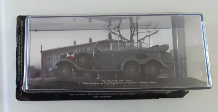 Raro, carro alemão 2da guerra mundial 1/43