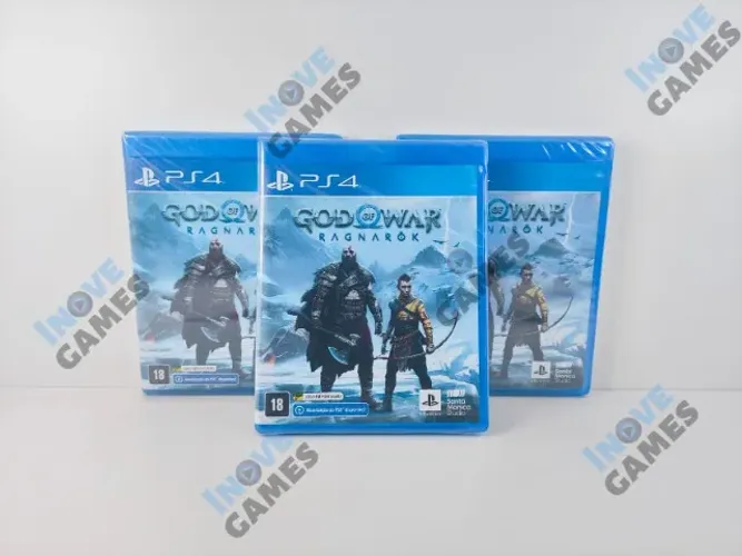 God Of War Ragnarok de PS4 Original Novo e Lacrado | Aceito Cartão!!!