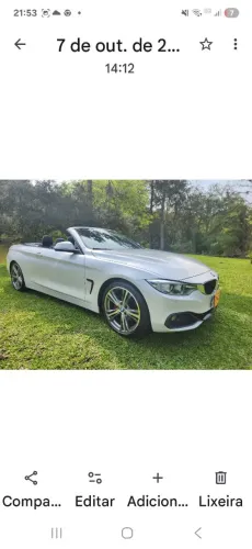 BMW 428I Cabriolet Sport 2.0 TB 245cv 2P 2016