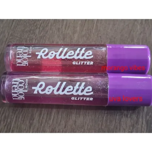 Brilho com Glitter Rollete para lábios Avon novo por R$ 14,00 cada 